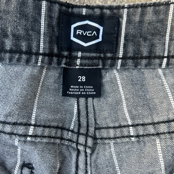 RVCA Black and white striped jeans - Picture 3 of 4
